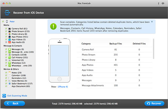 iphone recovery mac